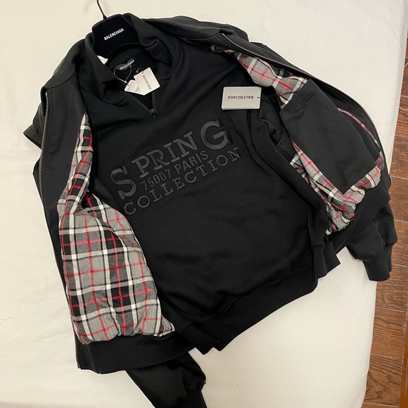 Balenciaga - Brand New Spring Summer 19 Twinset Jacket - Picture 2 of 6